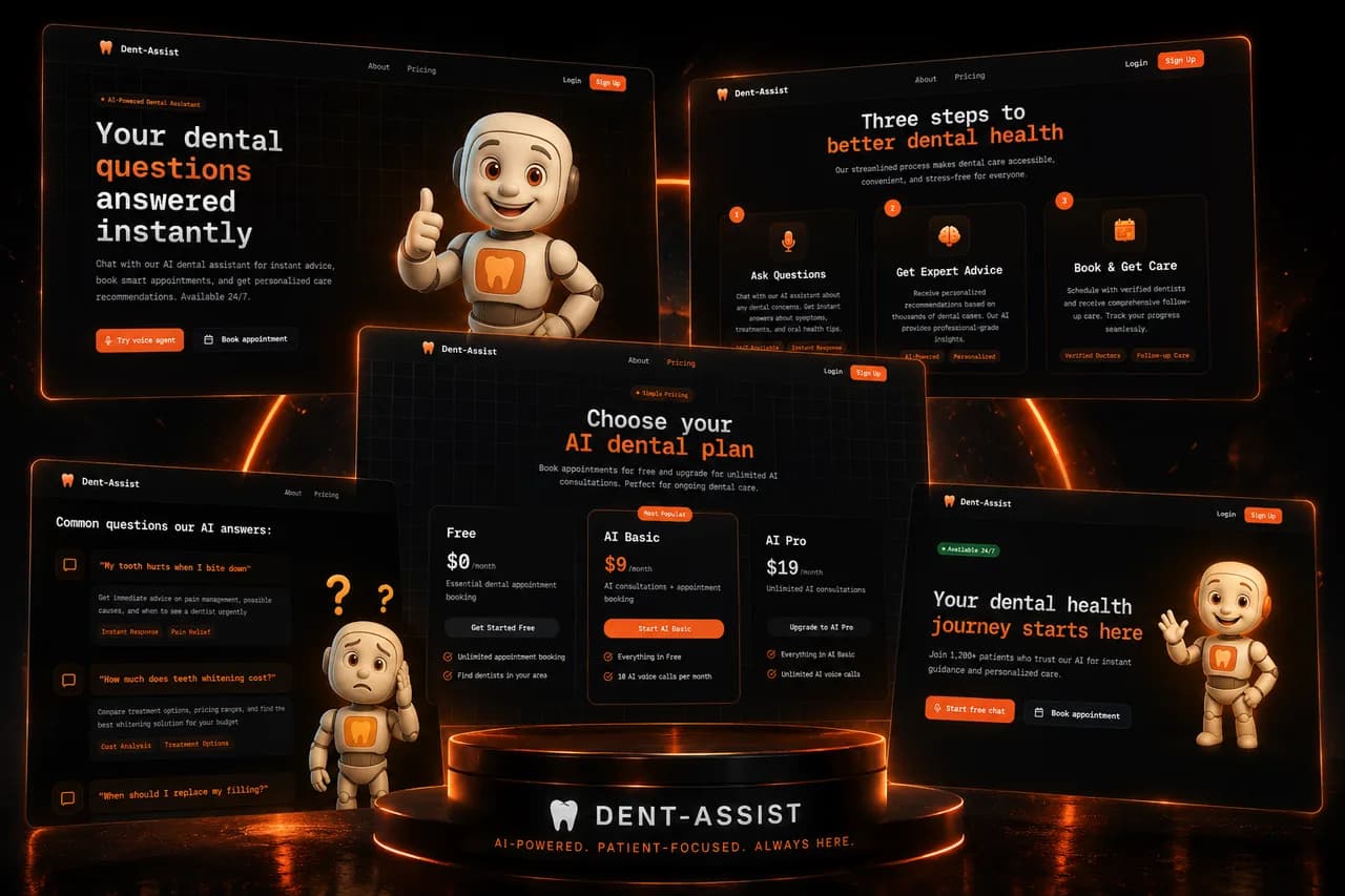 Dent-Assist AI interface preview